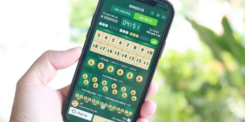 Hướng dẫn chơi xổ số Bingo18 chi tiết 